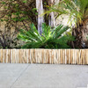 Eucalyptus Wood Border Edging 1.25" D x 12" H x 6' L