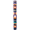 60" Three Face Totem Flower Tiki Mask
