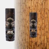 20" White Eggshell Tiki Mask