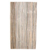 Natural Raw Split Bamboo Slat Fence 4 Ft H x 6 Ft L (2-Pack)