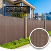 Forever Bamboo_All-Weather Fencing_Premium Privacy Fence_Brown