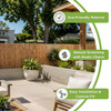 Jumbo Reed Bamboo Fence 4' x 8'