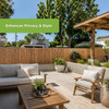 Jumbo Reed Bamboo Fence 4' x 8'