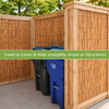 Jumbo Reed Bamboo Fence 4' x 8'