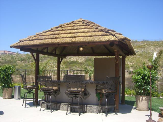 African Thatch Reed Panel 31