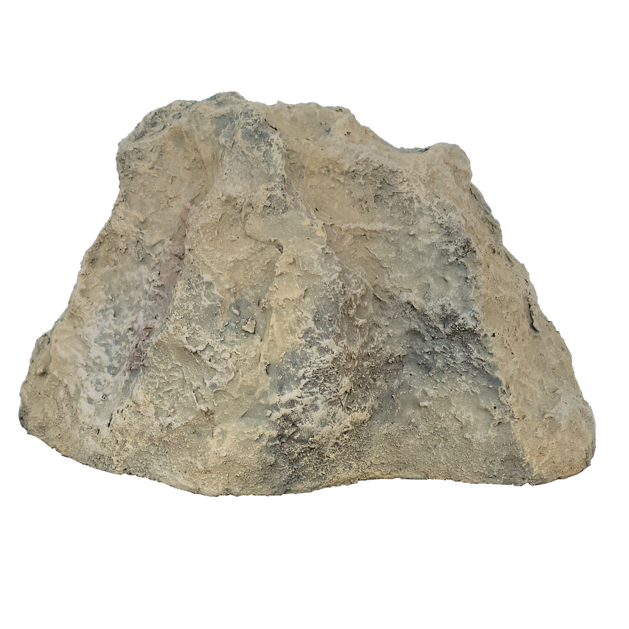 Backyard X-Scapes Outdoor Artificial Landscaping Rock Well Pump Cover Fiberglass Boulder Clay - Small