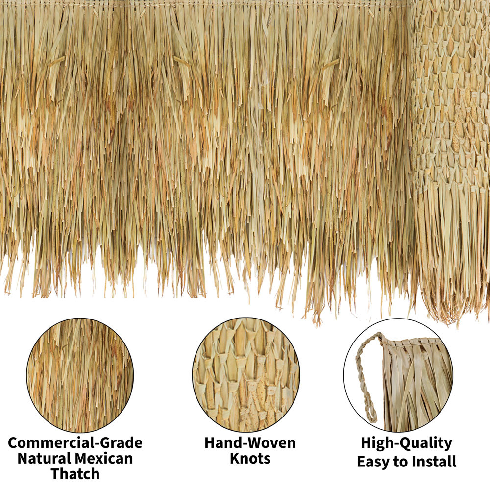 Mexican Palm Thatch Roll – 6 Pack, 35