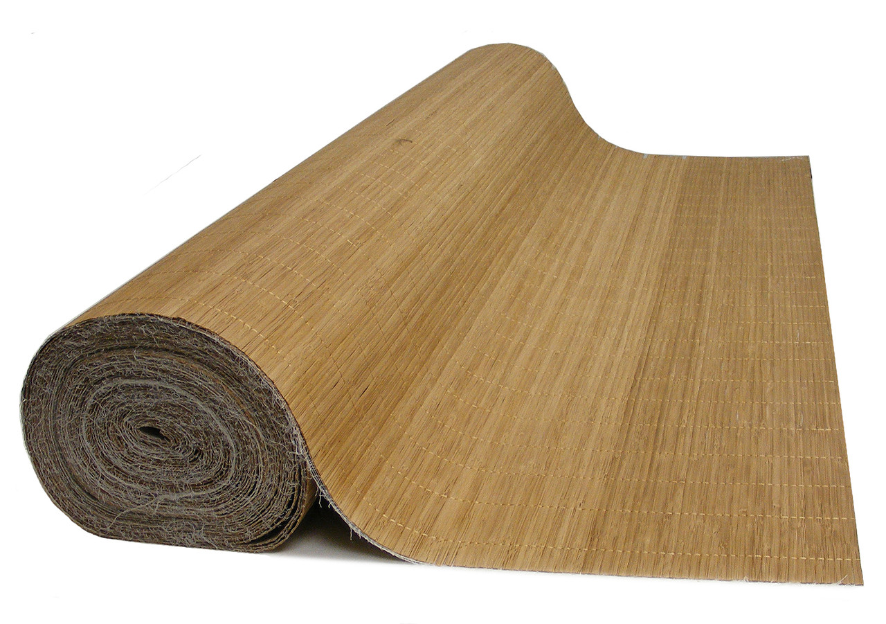 HTV PONT プレス　bamboo Tatami Bamboo Paneling Carbonized 4' x 50' - Forever Bamboo