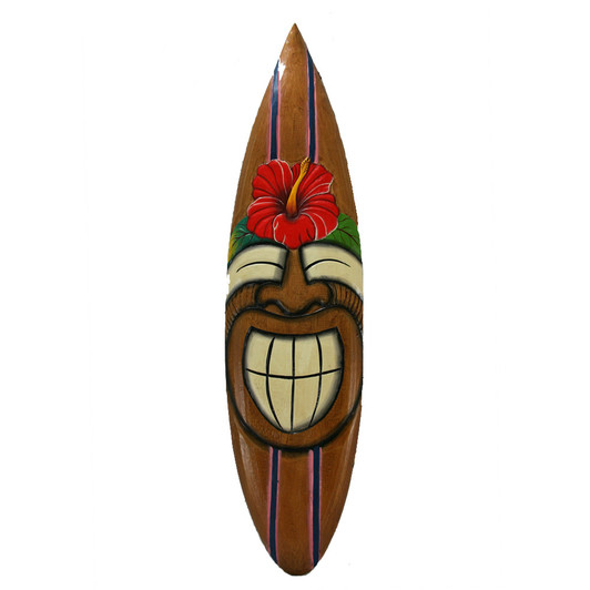 40" Smiley Hibiscus Surfboard Mask