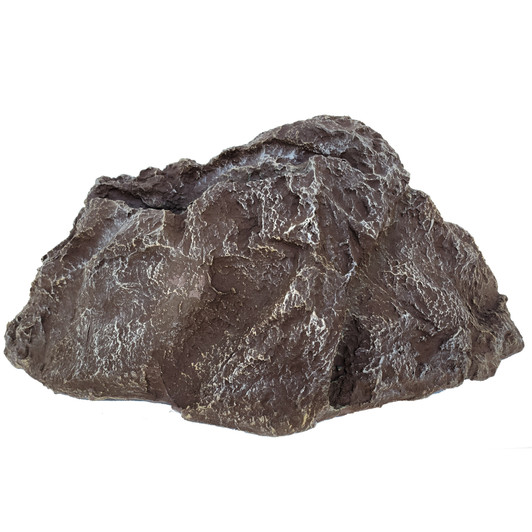 Fake Landscape Rock - Realistic PU & Foam, 13.8x10.6x8.7in, For Yard, Garden, Well Covers, Decor