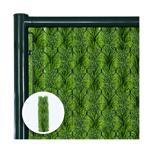 6 ft. Privacy Hedge Slats for Chain Link Fence, 92% Privacy, 82-Pack