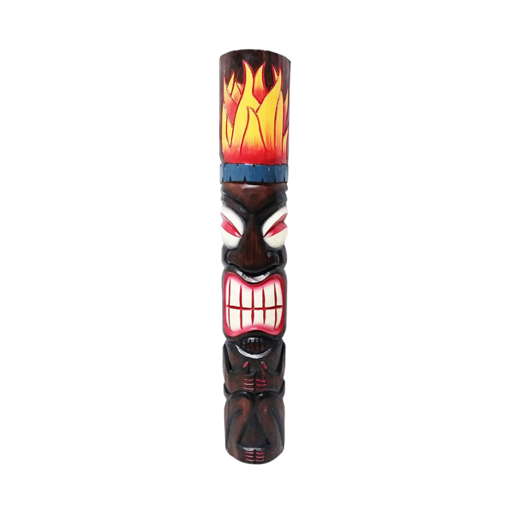 40" Fire Tiki Mask