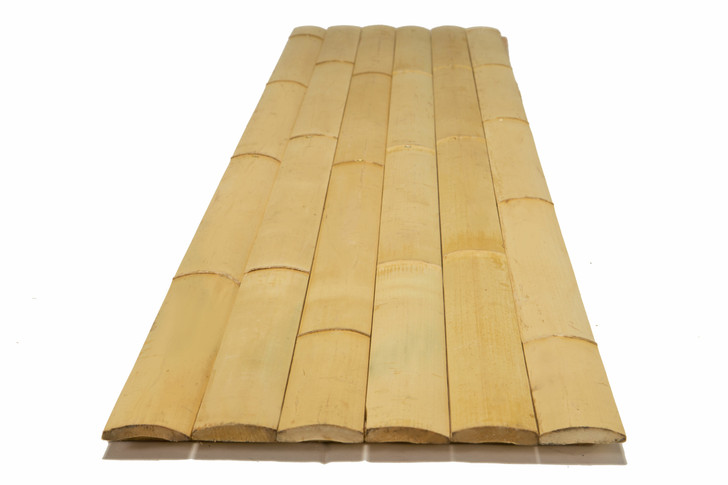 Natural Bamboo Slats 1.75" x 72" x 0.25" (25 Pack)