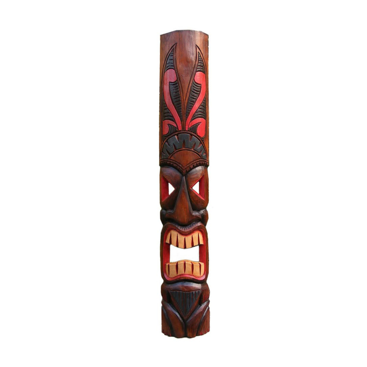 40" Classic Tahitian Tiki Mask