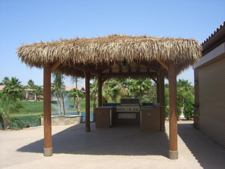 Mexican Palm Thatch Panel 4 #39 x 4 #39 Ships Free