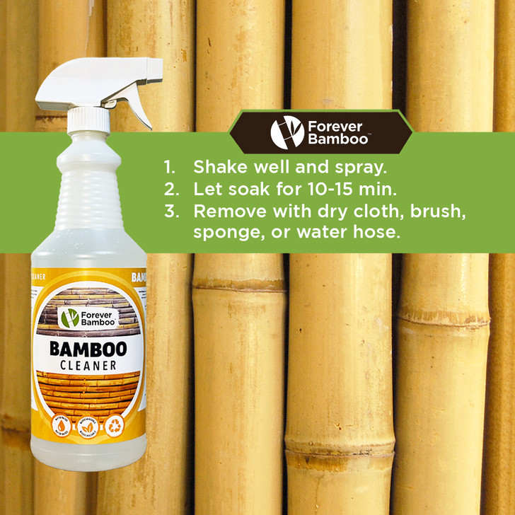 Forever Bamboo Cleaner Premium EcoFriendly, WaterBase Mold, and
