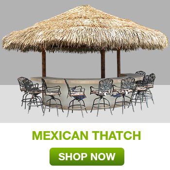 Deck Decor Tiki Straw Roof Palm Thatched Straw Roof Fake Straw