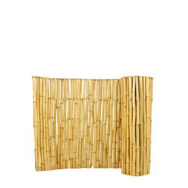 Eco Friendly Natural Bamboo Fencing 1" x 2' x 8' | Forever Bamboo