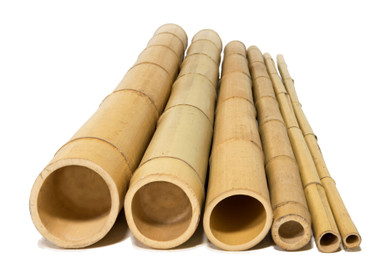 1 D x 72 L Bamboo Poles Natural (25 Poles)