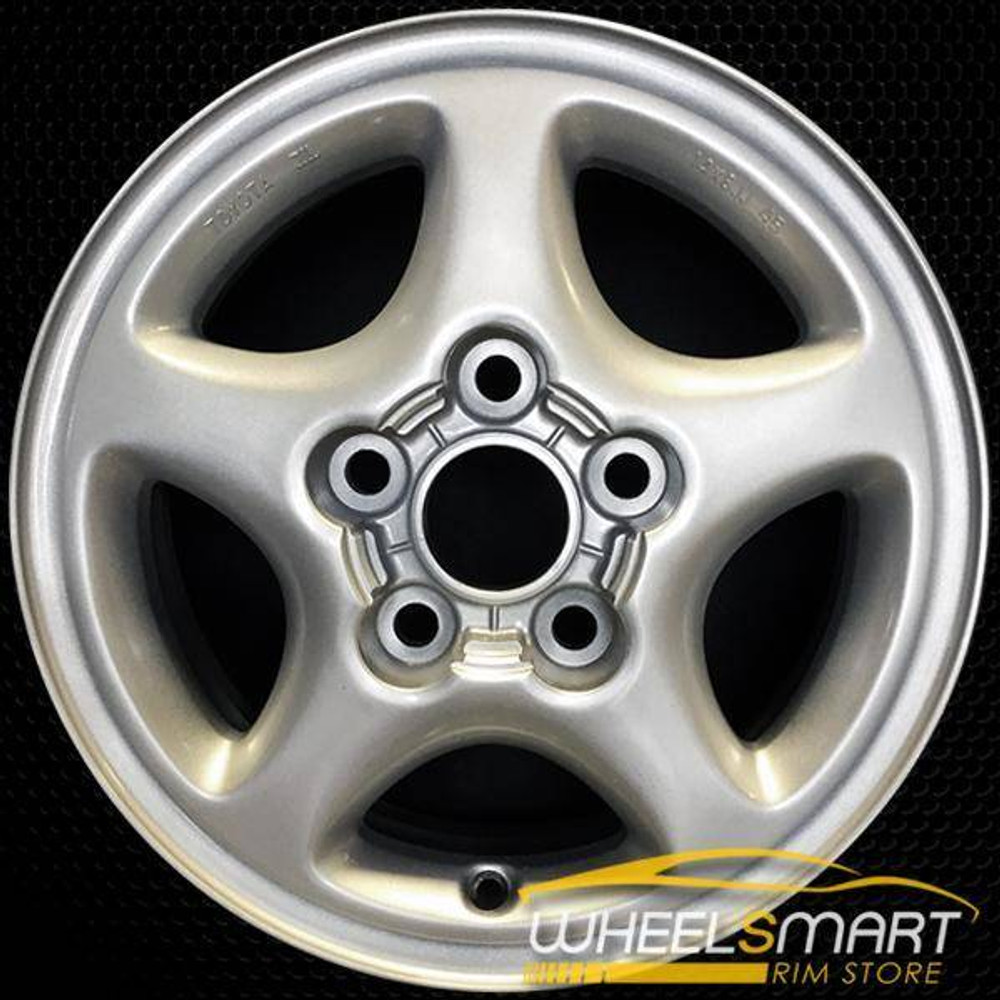 14" Toyota MR2 OEM wheel 1991-1992 Silver alloy stock rim ALY69289U10