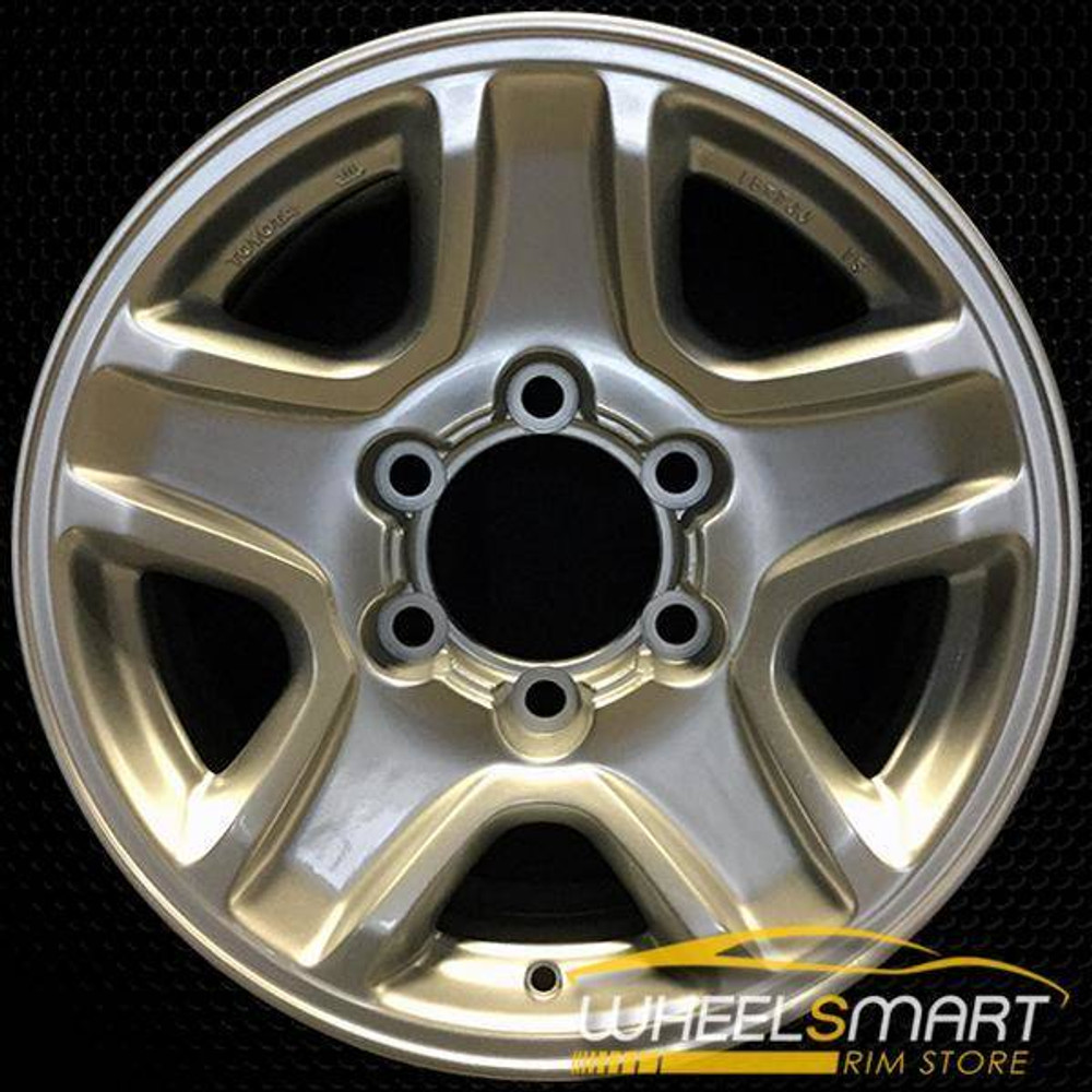 16x7 Silver alloy rims for sale | Factory OEM wheels fit Toyota 4Runner  1999-2002