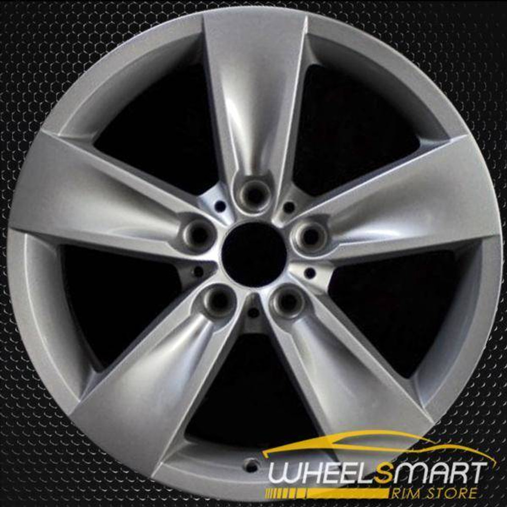 18" BMW 5 Series OEM wheel 2006-2010 Silver alloy stock rim ALY71205U20