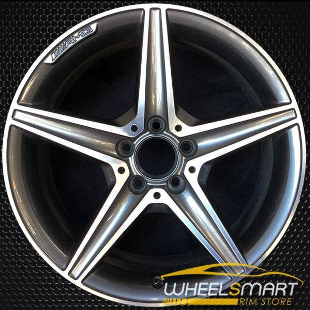 18" Mercedes C300 rims sale Rear Machined OEM wheel 85373
