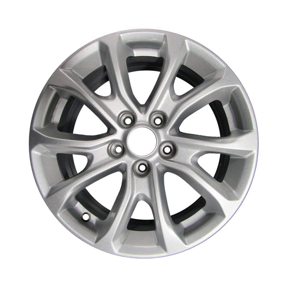 17 Chevrolet Equinox Gloss Black wheels rims Factory OEM set 14061 EXCHANGE