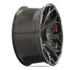 5-Lug 4Play 4P80R Machined Black wheels