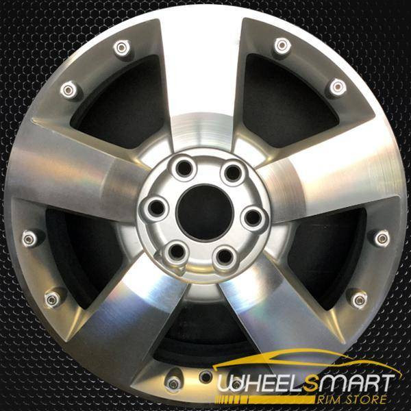 2007 - 2008 GMC ACADIA 18'' OEM Silver 5 Spoke Wheel 18x7.5 5280