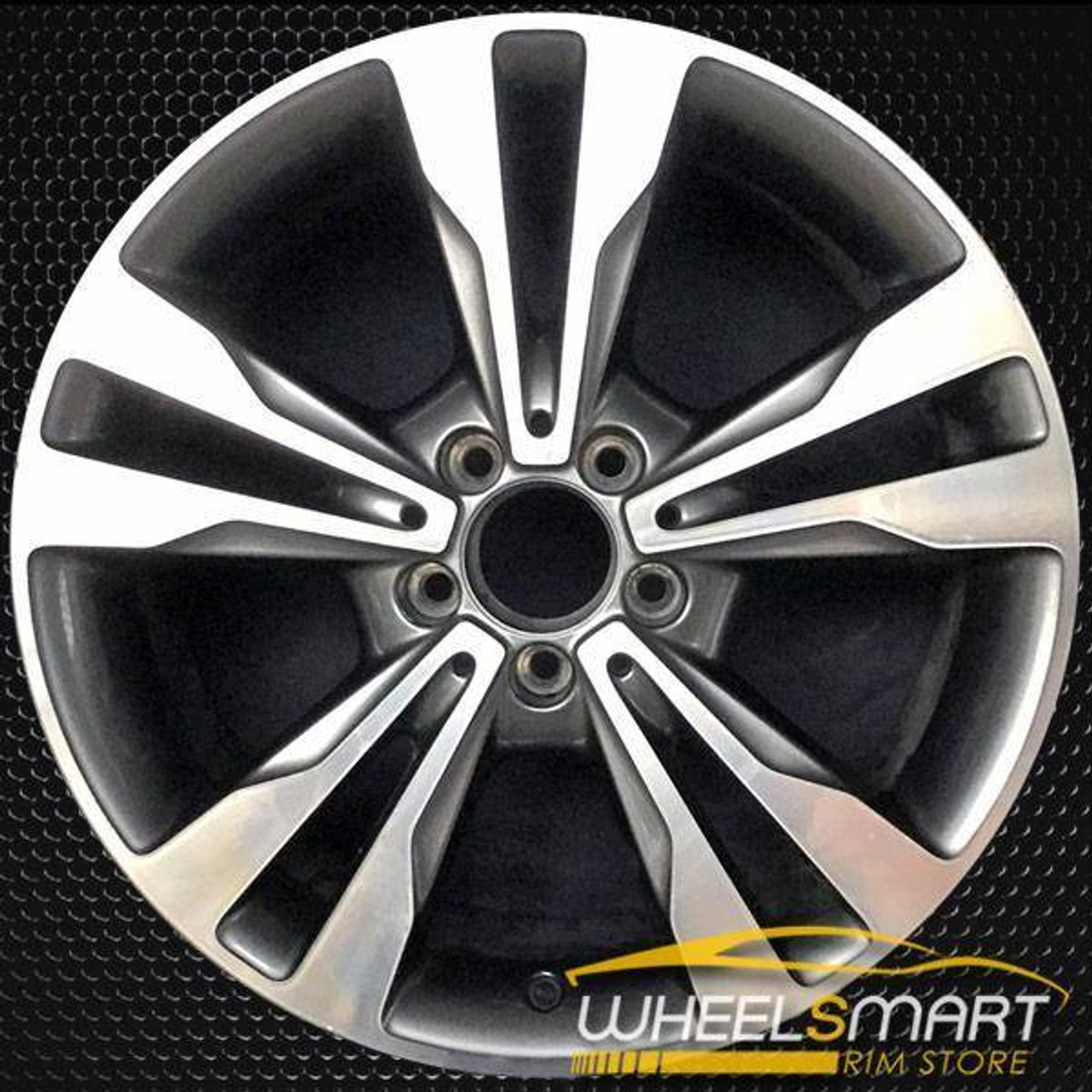 18" Mercedes C300 rims for sale. Front Machined OEM wheel 85370