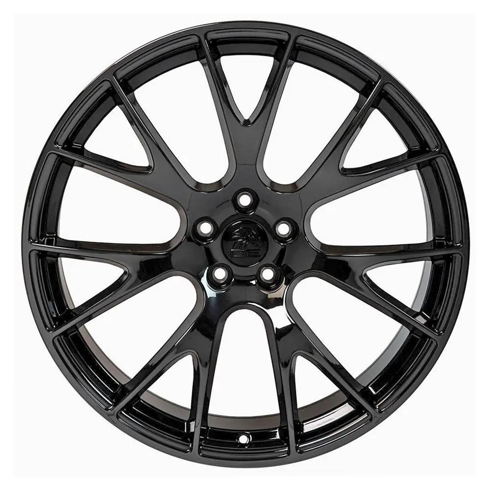Hellcat Rims Front View 20
