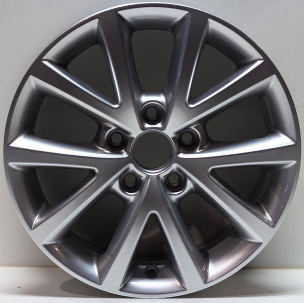 Genuine Volkswagen 17" Replacement Rim – Machined Silver – Fits GLI Jetta 2011-2016