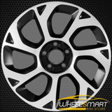 16" Fiat 500 OEM wheel 2014-2018 Black alloy stock rim 5NE98MX5AA
