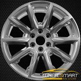 22" Chevy OEM wheel NO INSERTS 2015-2019 Hypersilver alloy stock rim 22905550