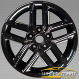 17" Kia Forte OEM wheel 2010-2013 Black alloy stock rim 529101M350 NO Inserts