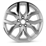Front view of a 19x8.5 replica wheel replacement for Chevy Impala rim 84507697 Front view of a 19x8.5 replica wheel replacement for Chevy Impala rim 84507697