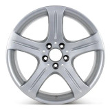 Front view of 18x8.5 FRONT Replica rims for sale. Replacement Alloy wheels fit Mercedes CLS500 and CLS550 part 2194010102