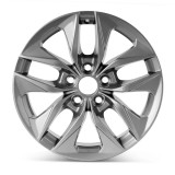 Front view of a 17x7 replica wheel replacement for Toyota Sienna rim 4261108160
