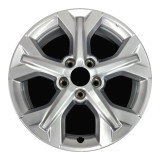 17-inch Silver Honda HR-V oem rim 60302 front view on white background.