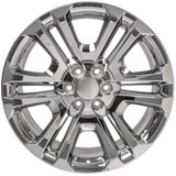 22" Cadillac Escalade replica wheel 1999-2020 Chrome rims 9506482 Front View
