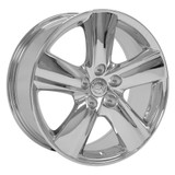 18x8" Toyota and Lexus IS replica wheel 1998-2018 Chrome rims 9457498 Side view