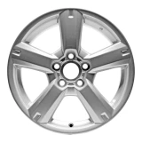 17" Toyota Rav4 Replica wheel 2006-2012 replacement for rim 69507. Front view on white background.
