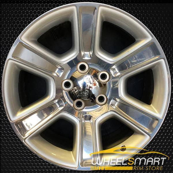 20 Inch Silver Alloy Wheel Rim For 2009-2018 Dodge Ram 1500 & 2019+ Classic - Direct Fit Replacement