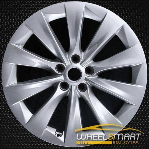 20x9.5 Silver alloy rims for sale | Factory OEM wheels fit Tesla Model X 2017