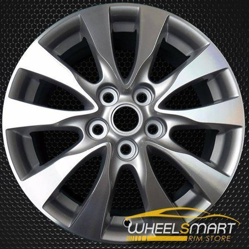 17x7 Machined Silver  alloy rims for sale | Factory OEM rims 4113