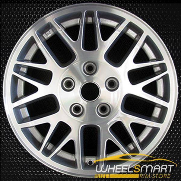 17" Jeep Grand Cherokee OEM wheel 2003-2004 Machined alloy stock rim 9052 ALY09052U10