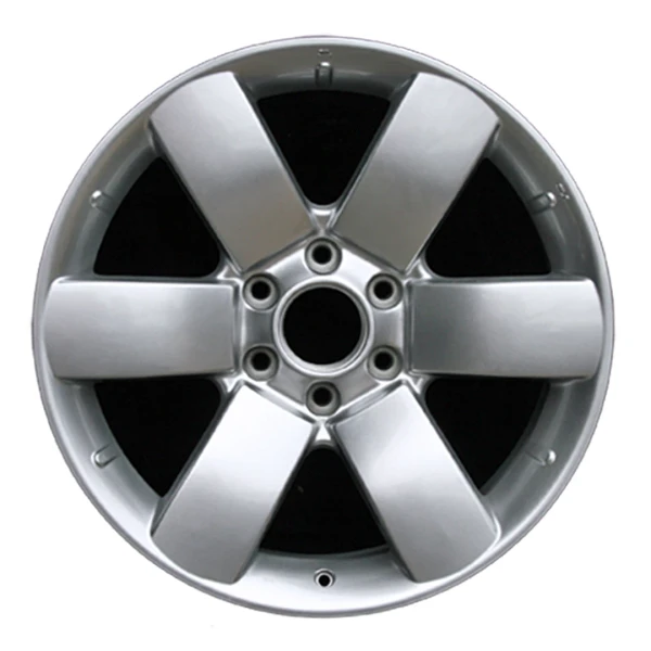 20x8 nissan armada oem rim 62494 silver rim 40300ZQ31A on white background