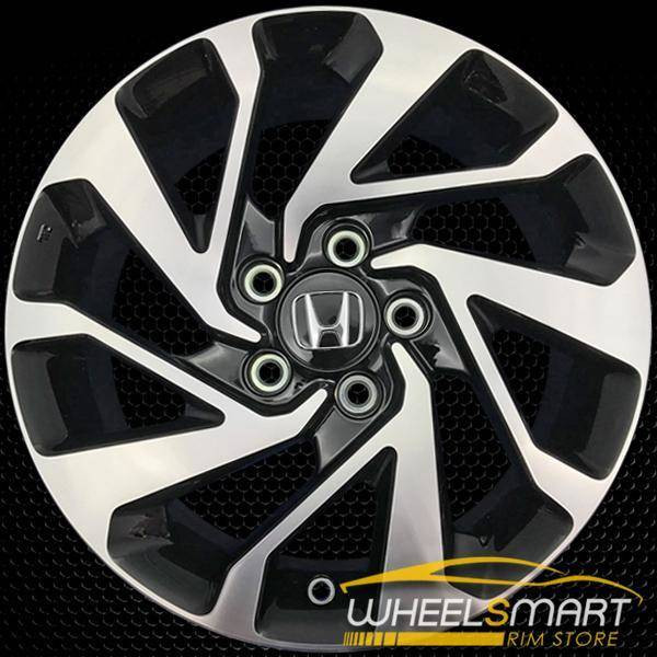 16" Honda Civic OEM wheel 2016-2017 Machined alloy stock rim ALY64095U45