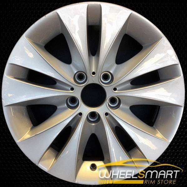 17" BMW 5 Series OEM wheel 2004-2010 Silver alloy stock rim ALY59472U20